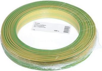 Produktbild Steffen T-Draht 1.5mm2, gelb/grün, 100m (100 m)