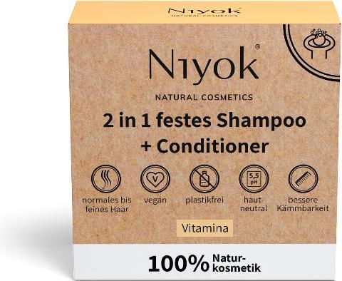 Actual product image Niyok 2in1 Vitamina (Solid shampoo)
