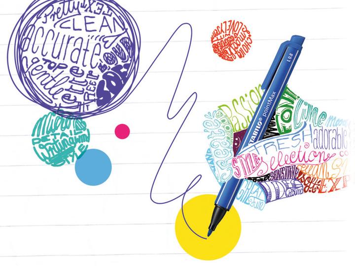 Actual product image STABILO Fibre pen pointMax (Multicolor, 12 x)