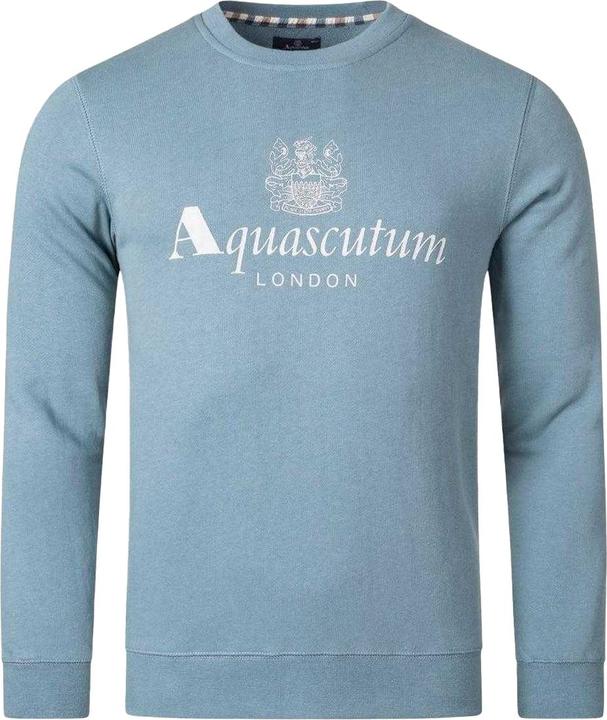 Actual product image Aquascutum Mens Big Logo Active Sweatshirt (S)