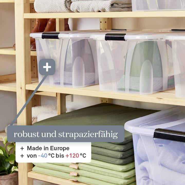 Immagine prodotto Siena Home Set di 3 contenitori da 32 l (39.50 cm, 32 l, 3x)