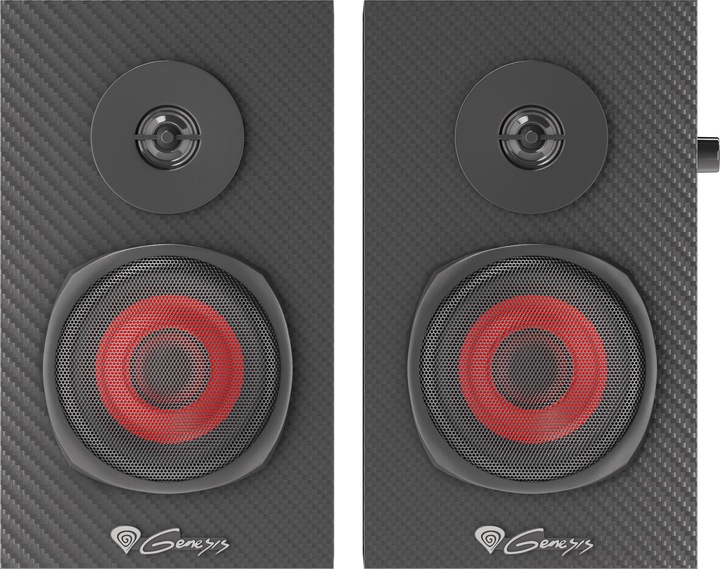 Actual product image Genesis Helium 200 Gaming Speakers, 4 Ω, Black