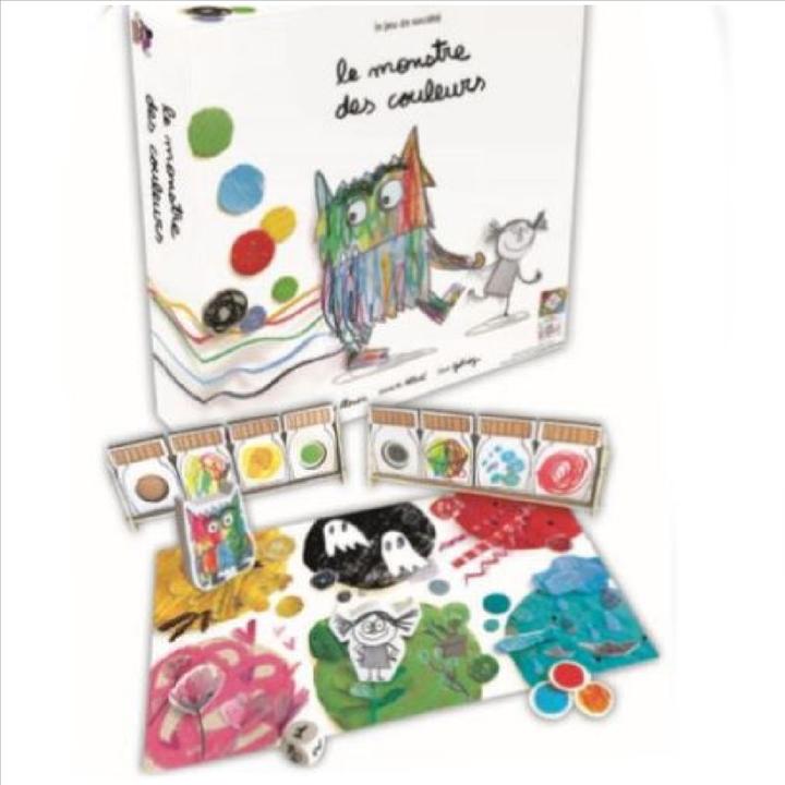 Immagine prodotto Asmodée Il mostro del colore (Francese, 2 - 5 Giocatori)