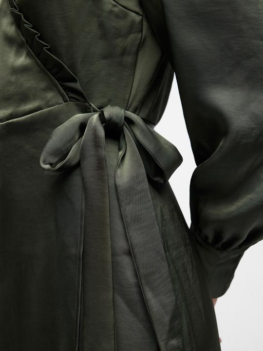 Image du produit Object Maxi-Länge Kleid mit V-Ausschnitt (38)