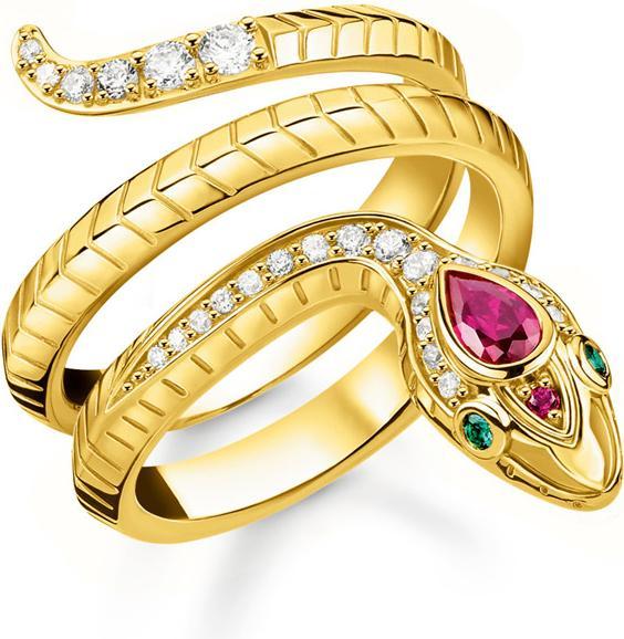Immagine prodotto Thomas Sabo Ring Schlange Gold (60, 925 Argento)