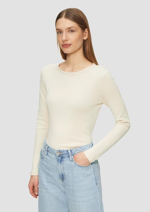 Immagine prodotto S.Oliver T-Shirt Baumwoll-Longsleeve im Slim Fit (48)