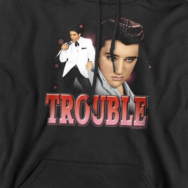 Produktbild Elvis Trouble Kapuzenpullover (M)