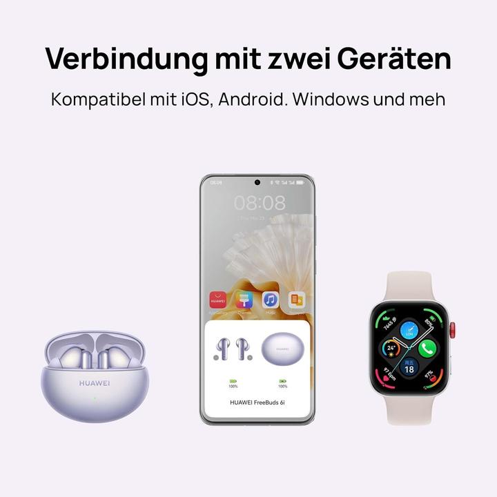 Actual product image Huawei FreeBuds 6i (ANC, 8 h, Wireless)