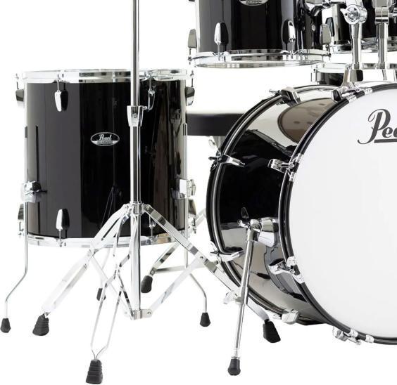Actual product image Pearl Roadshow RS525C-31 Jet Black Drum Set (Acoustic drum)