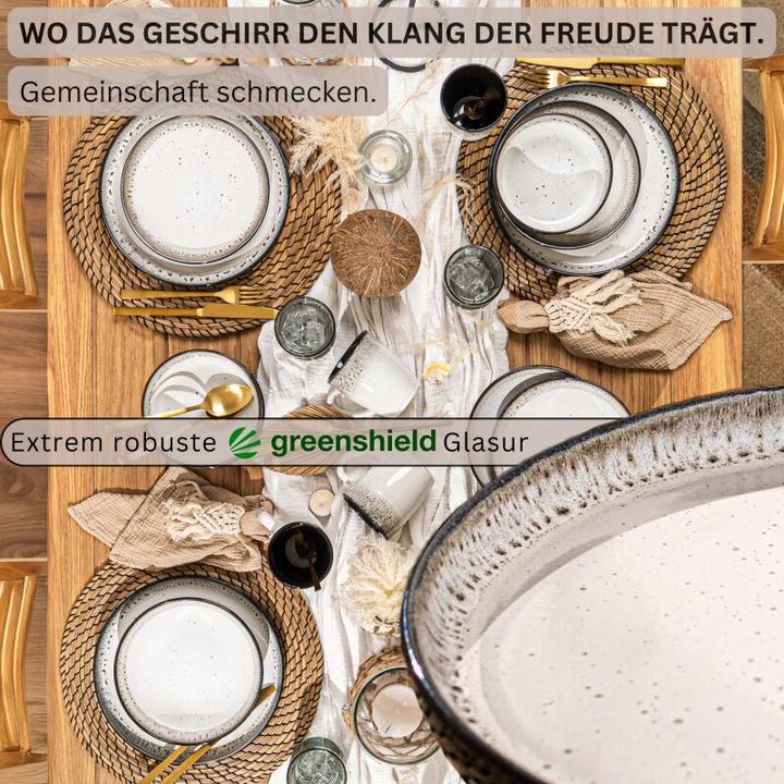 Actual product image Sänger Geschirr Speiseteller Set Sansibar (6x, 26 cm)