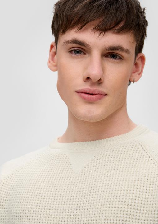 Image du produit s.Oliver Strickpullover Strickpullover mit Raglanärmeln (XXL)