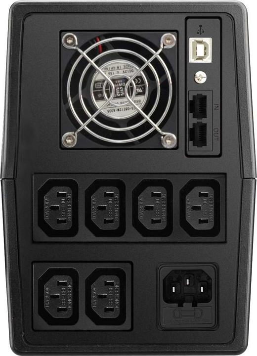 Produktbild Allnet USV 2000VA Line-Interactive USB LCD-Display (2000 VA, 1200 W, Line-Interaktiv USV)