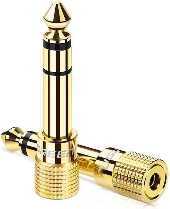 Ugreen 6.35 mm Klinkenstecker auf 3.5 mm Buchse (Klinkenadapter)