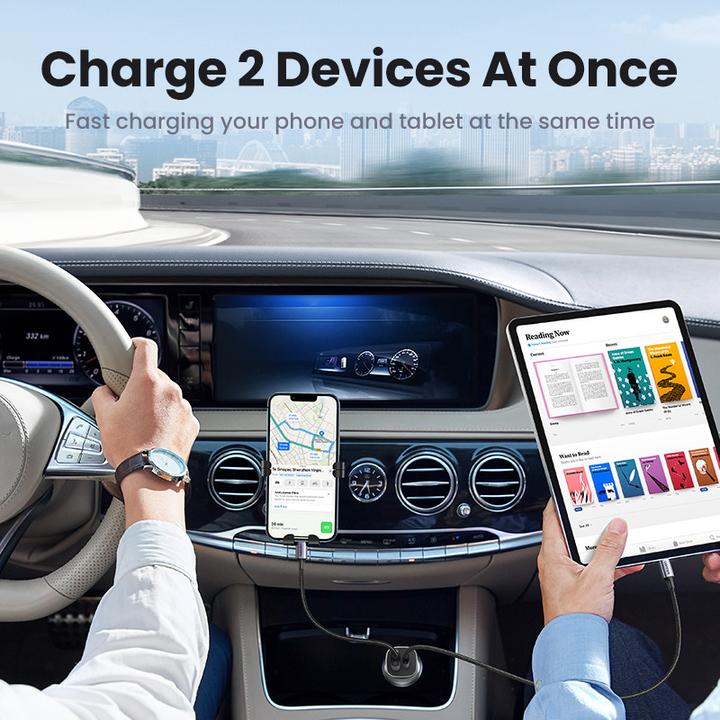 Actual product image Ugreen Car Charger