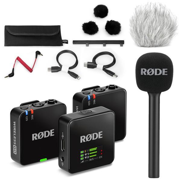 Actual product image RØDE Wireless GO Gen 3 microphone radio system Interview Set 1