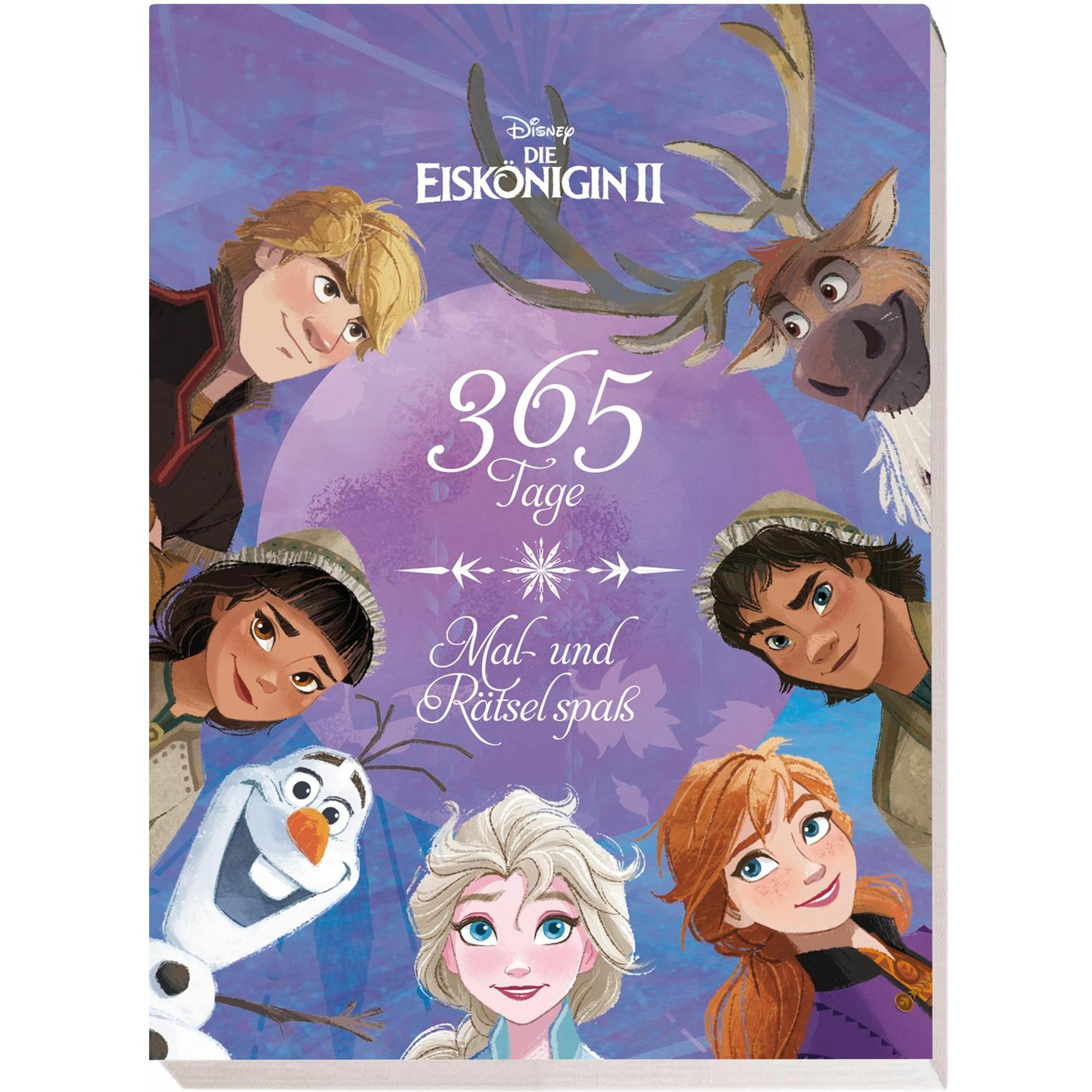 Panini Disney Die Eiskönigin 2: 365 Tage Mal- und Rätselspass