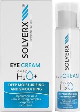 Image du produit Solverx Deep H2o Eye Cream 15ml - Soin hydratant pour les yeux (Gel pour le soin des yeux, 15 ml, Journée)