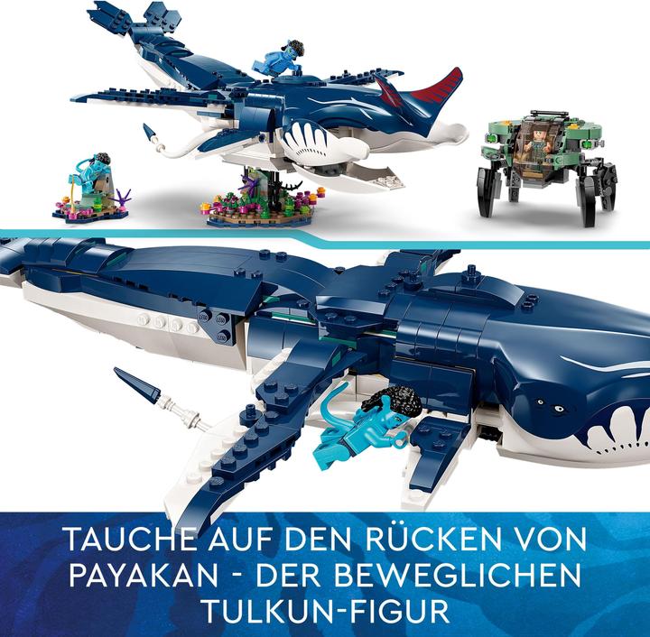 Produktbild LEGO Payakan der Tulkun und Krabbenanzug (75579, LEGO Avatar)