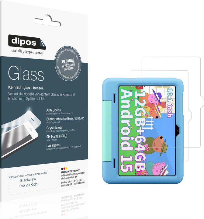 Immagine prodotto Dipos Anti-Shock Pellicola Protettiva (Blackview Tab 20)