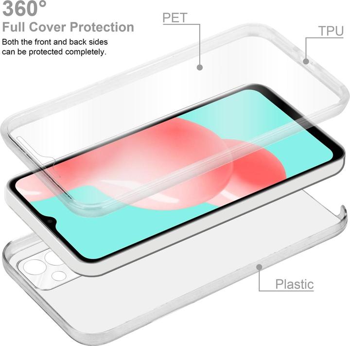 Image du produit Cadorabo TPU 360 degrés Case Cover (Samsung Galaxy A32 5G)