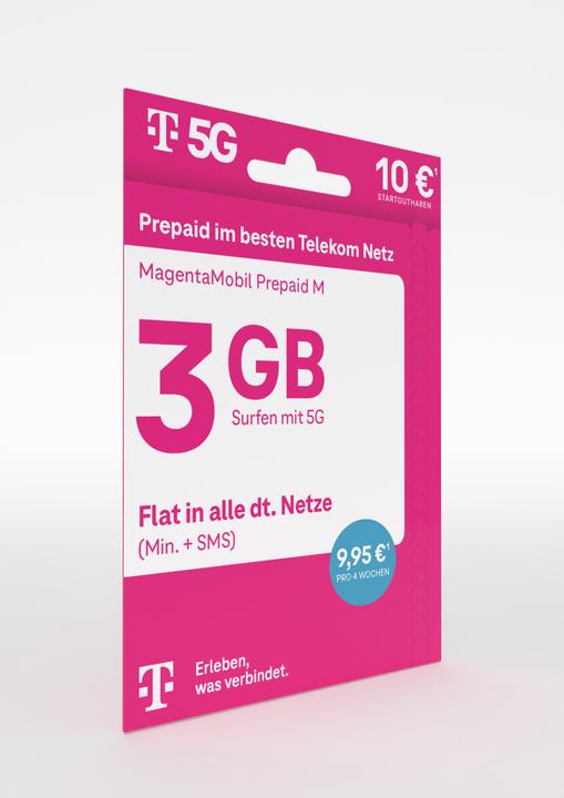 Actual product image Telekom Magenta Mobil Prepaid M