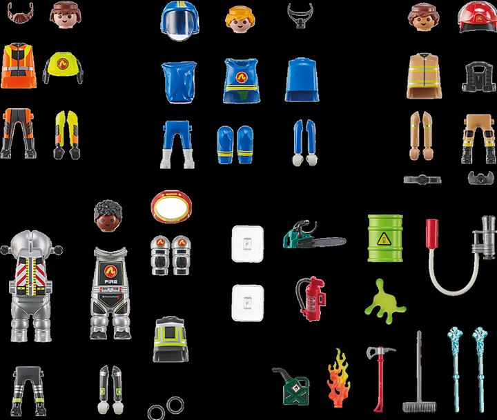 Produktbild Playmobil My Figures: Feuerwehr (71468, Playmobil Sports & Action)
