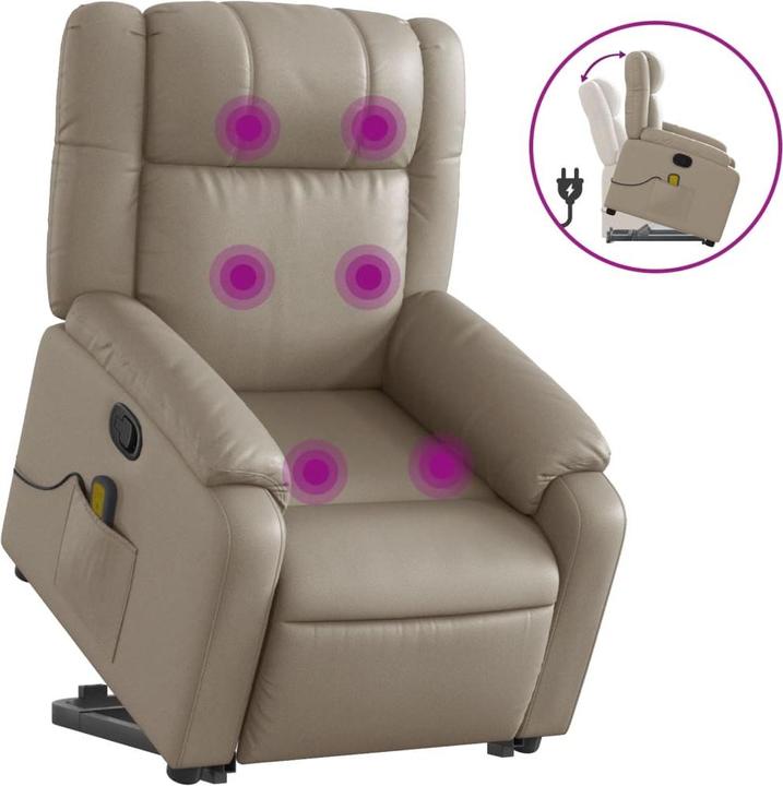 Produktbild vidaXL Massagesessel mit Aufstehhilfe
