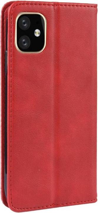 Actual product image Cover-Discount iPhone 12 / 12 Pro - Stand Flip Case Cover red (Apple iPhone 12, Apple iPhone 12 Pro)