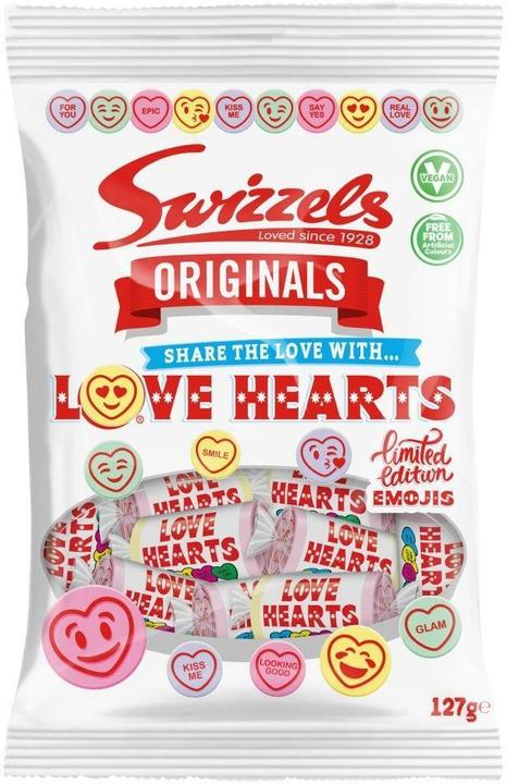 Produktbild Swizzels Love Hearts Mini Rolls (1 Stk., 127 g)