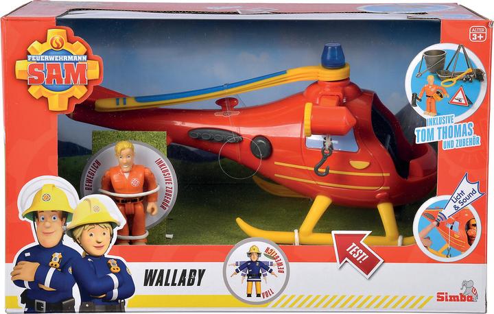 Produktbild Simba Sam Heliopter Wallaby Mit Figur