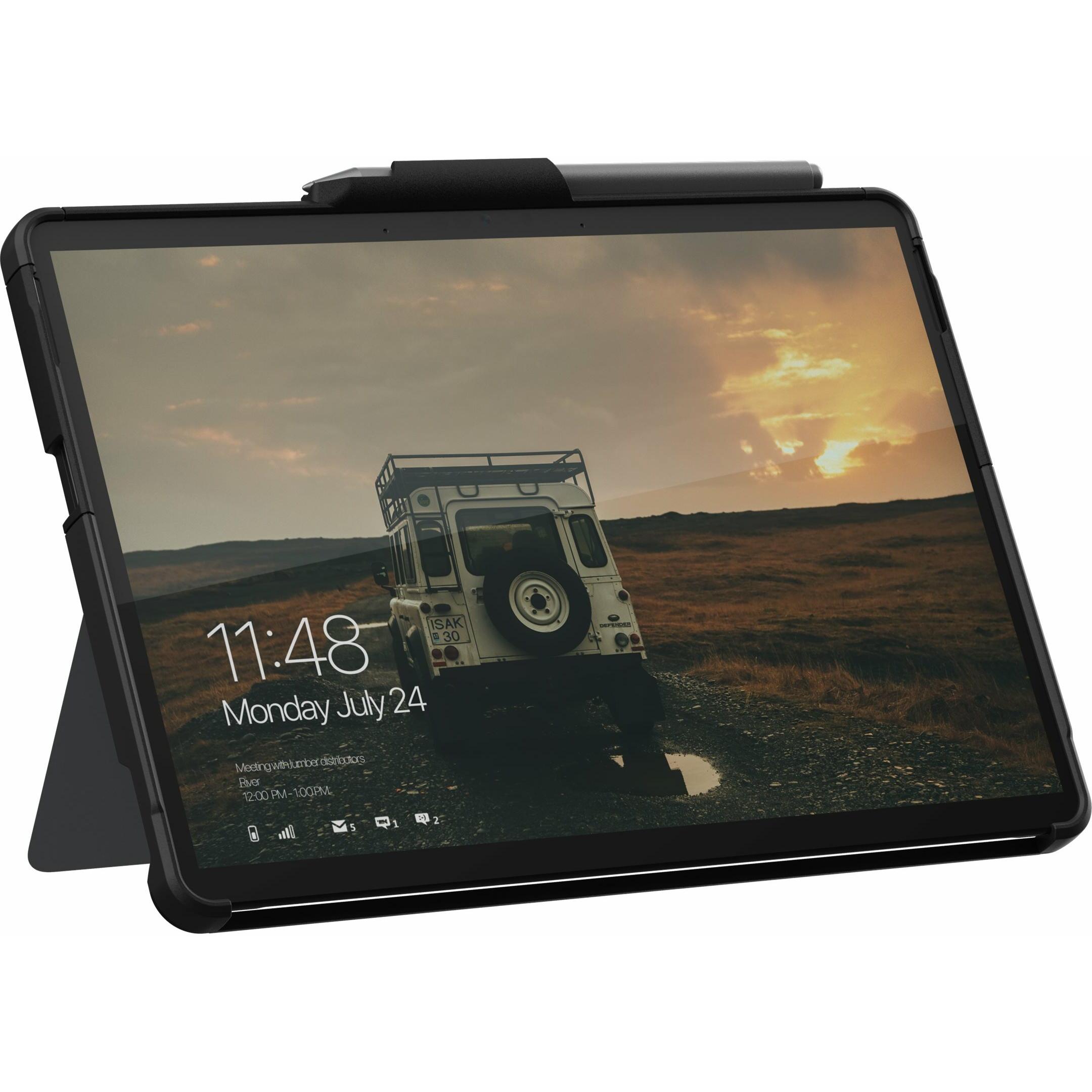 Uag Custodia Robusta Per Microsoft Surface Go 2 Non Retail (Microsoft Surface Go, Microsoft Surface Go 2), Cover Tablet, Nero