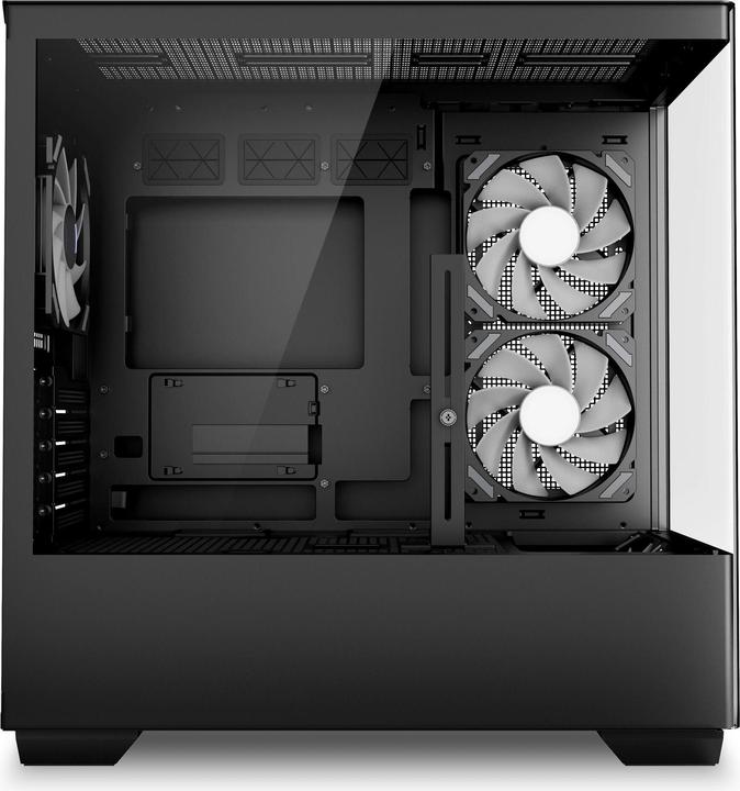 Produktbild Sharkoon PC-Gehäuse ELITE SHARK CM100 Schwarz, Unterstützte (mATX, Mini-ITX)