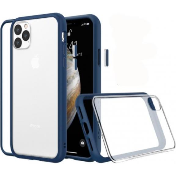 RhinoShield Hülle MOD NX(TM), Blau Series (Apple iPhone 15 Pro), Smartphone Hülle, Blau