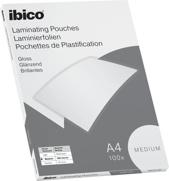 Actual product image Ibico Laminating films (A4, 100 pcs., 100 µm)