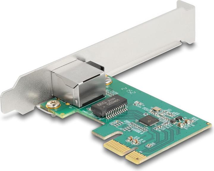 Actual product image Delock PCI Express x1 card to 1 x RJ45 2.5 Gigabit LAN RTL8125 (Mini PCI Express)