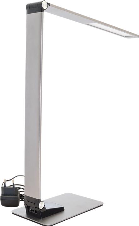 Produktbild Tracon LED Tischleuchte aus Metall mit USB Laden-Ausgang