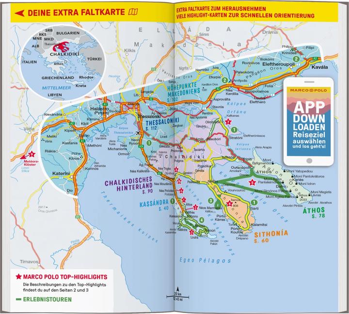 Immagine prodotto Reiseführer Chalkidikí, Thessaloníki (Tedesco, Klaus Bötig, 2024)