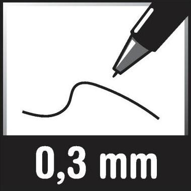 Produktbild STABILO SENSOR F Finliner mit gefederter Spitzer (Grün, 1 x)