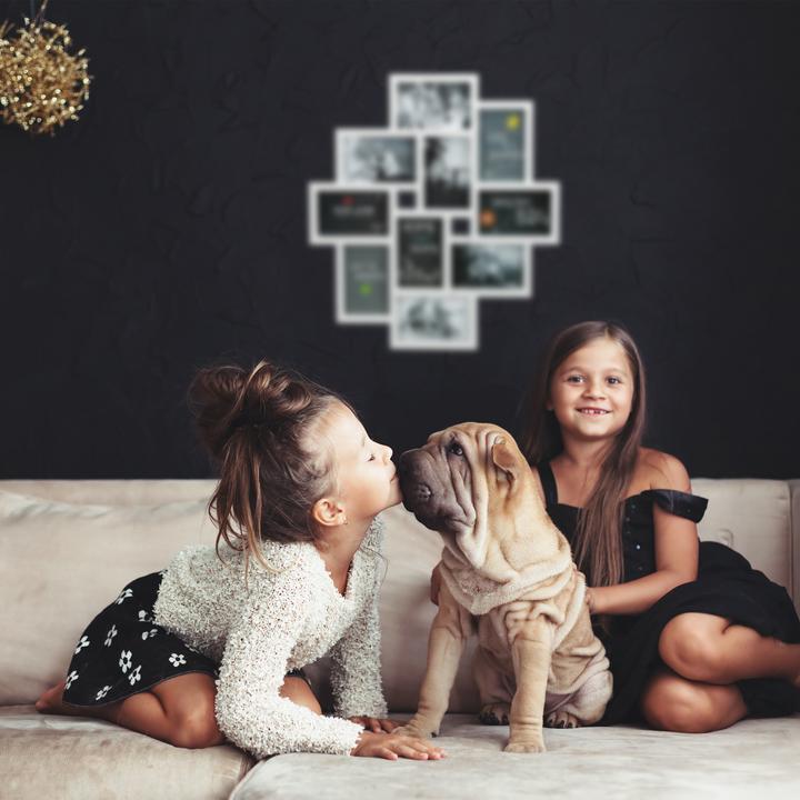 Actual product image Relaxdays Multi Collage Picture Frame 10 Photos (10 x 15 cm)