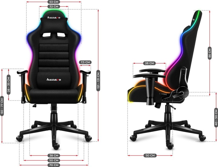 Actual product image Huzaro Force 6.2 RGB
