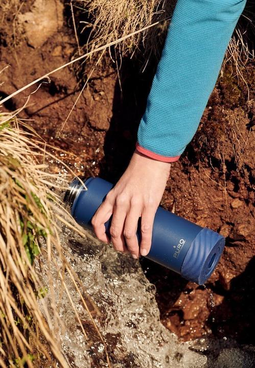 Produktbild Puro Thermotrinkflasche Edelstahl, 500ml, schwarz (0.50 l)