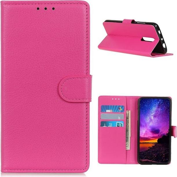 Produktbild MU Classic Litchi Leder Bookcover Series (Nokia 2.4)