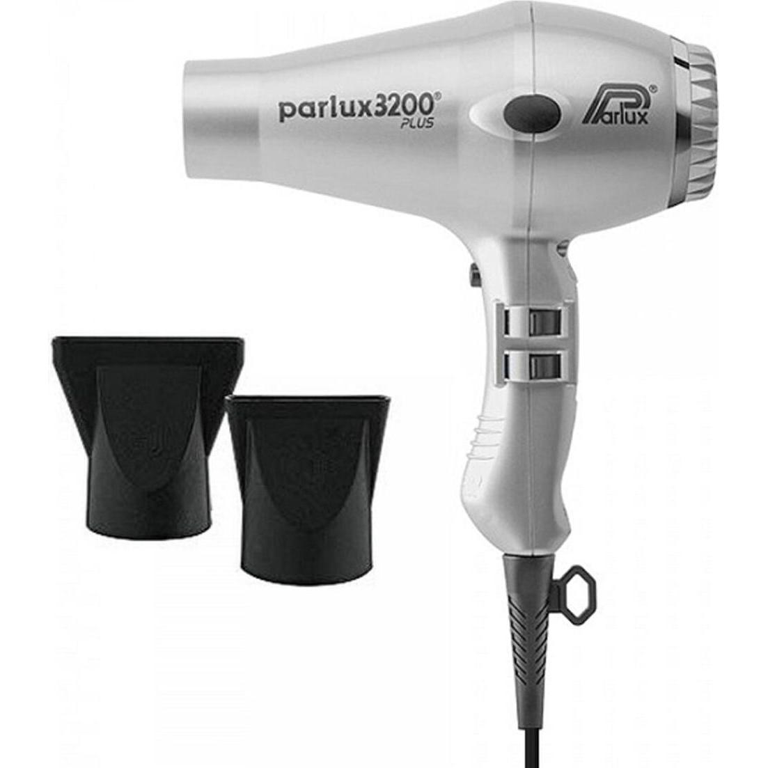 Parlux Argento Asciugacapelli, Asciugacapelli 3200 Plus Silver 1900 Watt #Silver (1900 W)