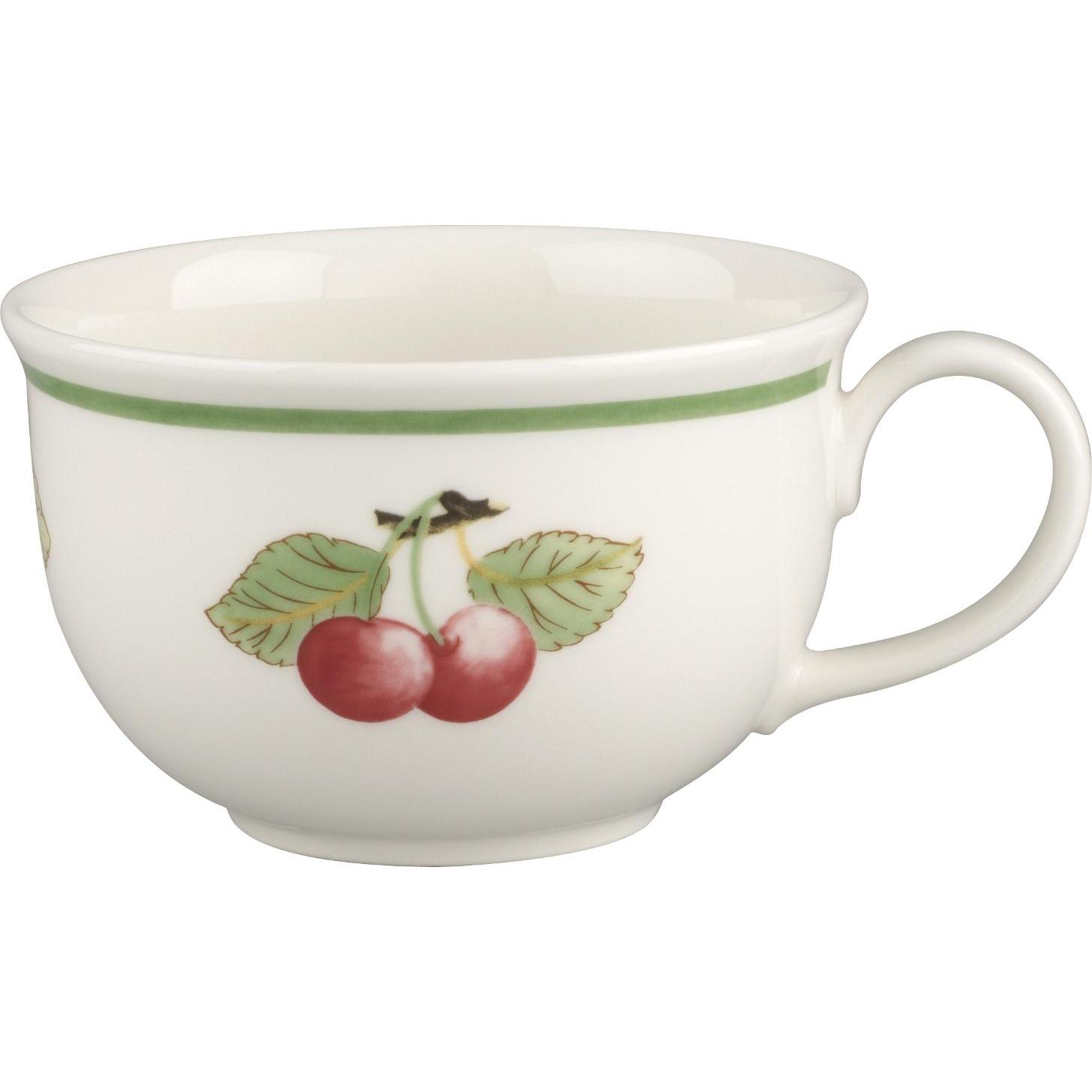 Villeroy & Boch, Tasse, Café au lait Obertasse XL Charm & Breakfast French Garden (500 ml, 1 x)