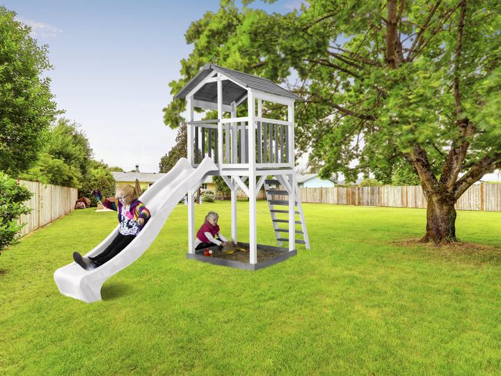 Image du produit Axi Tour de jeux Beach Tower - Toboggan blanc