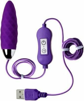 Actual product image Toyfa A-TOYS, Vibro-Ei 'Cony', mit Bedienfeld, Silikon, violett