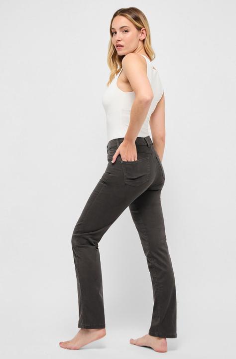 Actual product image Angels Dolly Jeans Winter Cotton Straight Fit Dark Grey (W30/L30)