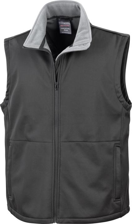 Actual product image Result Clothing Unisex Adult Softshell Gilet (XL)