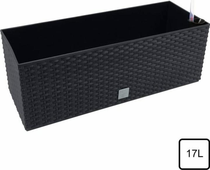 Actual product image Prosperplast Flowerpot RATO CASE - anthracite