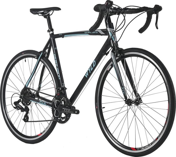 Wyld Rennrad 28" Whirlwind 70 Schwarz-Blau 14 Gänge